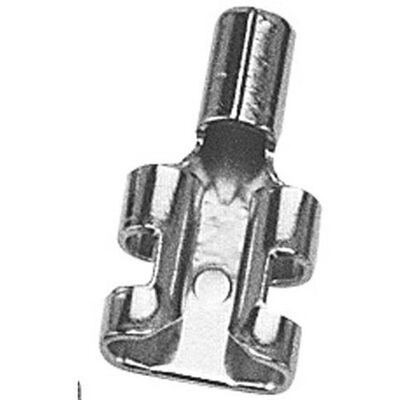 Allpoints 851011 Nickel Plated Female Quick Disconnect,14-16 Wire Gauge,100/Pack