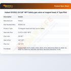 Hobart 913102-24 K-Type Gas Safety Pilot Valve Body & Magnet Head Assembly 3/8" NPT