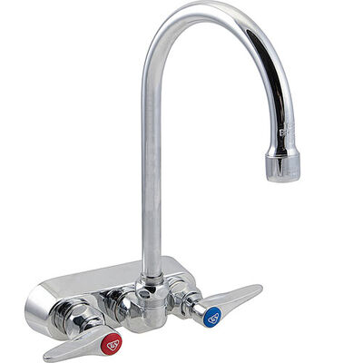 T&S Brass B-1145 Faucet Wall 3-1/2" 6"GSNK