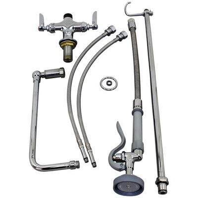 T&S Brass B-0111 Deck Mount EasyInstall Pre-Rinse