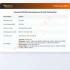 Garland 222106 Infrared Burner 27-1/4" X 6-3/4"