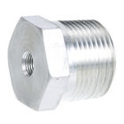 Cleveland 6230 1" Steamer MPT OD Aluminum Compartment Drain Fitting W/ 1/4" & 1/8" FPT