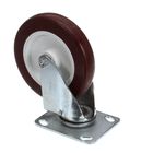 Carter Hoffmann 18301-6602 Swivel Caster With Brake Poly 6" X 1 1/8"