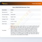 Bunn 29246.1000 Electronic Timer