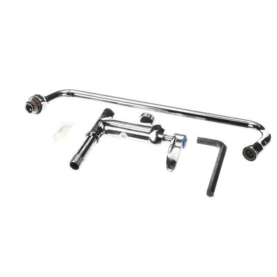 T&S Brass B-0156-CR Add-On Faucet W/12" Swing Nozzle Cerama Cartridge & Lever Handle