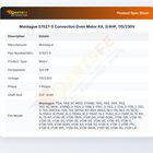 Montague 57527-5 Convection Oven Blower Motor Kit
