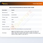 Hatco 02.08.116.00 Warmer Element 120V 1725W