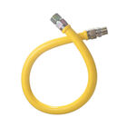 Dormont 1650NPFS24 Coated Gas Connector 1/2" MPT X 24"