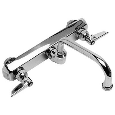 T&S Brass 1128M Faucet 8" CTR Wall 12" NOZ