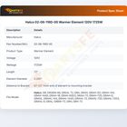 Hatco 02-08-116D-00 Warmer Element 120V 1725W