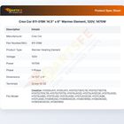 Cres Cor 811-019K Warmer Element 1470W 120V