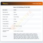 Hatco 2.01.028 Relay 1P 10A 120V