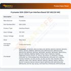 Frymaster 826-2264 Fryer Interface Board 120 VAC/24 VAC