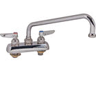 T&S Brass B1112 4" Deck Faucet , 10"Spt,Leadfree