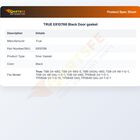 TRUE E810766 Black Door gasket