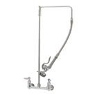 T&S Brass B-0131 Wall-Mounted Pre-Rinse W/Overhead Swivel Arm 8"