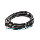 Cres Cor CRE081006510 Power Cord Plug W/Right Angle 10' 20A 120V