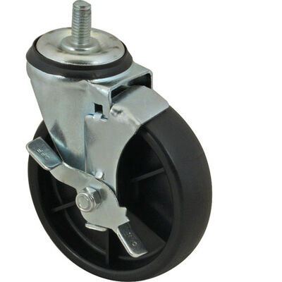 Turbo Air TRBAM726500200 Stem Caster With Brake 5"Od,3/8-13,