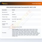 APW 2000100 Thermostat 150&deg;F-400&deg;F CCW BJWA