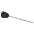 Globe MOO225 7" Shaft Black Plastic Knob