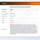 Pitco 60127301-CL Fryer Relay Control Board