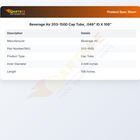Beverage Air 203-150D Cap Tube, .049" ID X 108"