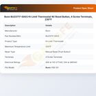 Bunn BU23717-0003 Hi-Limit Thermostat W/ Reset Button, 4 Screw Terminals, 230&deg;F