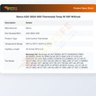 Ranco A30-3924-000 Thermostat Temp 16-50F W/Knob