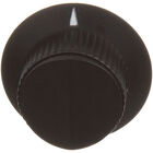 Market Forge 98-6046 Black Indicator Knob W/White Arrow 1-7/8", 1/4" Hole With 2 Set Screws