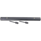 True E879473 Door Handle Kit 12" Black Plastic