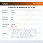 Frymaster 8072240 Dishwasher Fuse 480V, 60 AMP