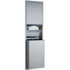 Bradley 235-000000 Towel Dispenser, W/Waste Rec
