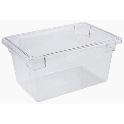 Cambro 12189CW135 Camwear Clear Food Storage Box 12" X 18" X 9"