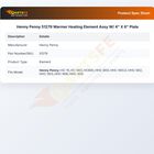 Henny Penny 51279 Holding Cabinet Warmer Heating Element Assembly 4" X 6" Plate
