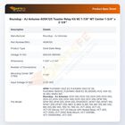 Roundup - AJ Antunes 405K125 Toaster Relay Kit W/ 1-7/8" MT Center 1-3/4" x 2-1/4"