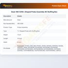 Dean 106-5419 L Shaped Probe Assembly W/ Stuffing Box