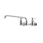 Krowne 14-812L Faucet Splash-Mounted 8" Centers 12" Swing Spout