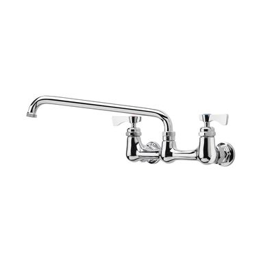 Krowne 14-812L Faucet Splash-Mounted 8" Centers 12" Swing Spout
