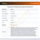 Frymaster 807-1680E Fryer Interface Board 120 VAC/24 VAC