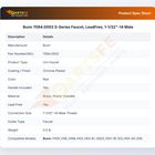 Bunn 7094.0002 S-Series Faucet, LeadFree, 1-1/32"-14 Male