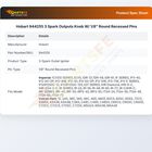 Hobart 944255 3 Spark Outputs Knob W/ 1/8" Round Recessed Pins