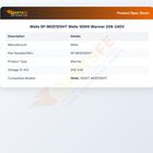 Wells 5P-MOD100HT Fabricated Warmer 208/240V 100HT
