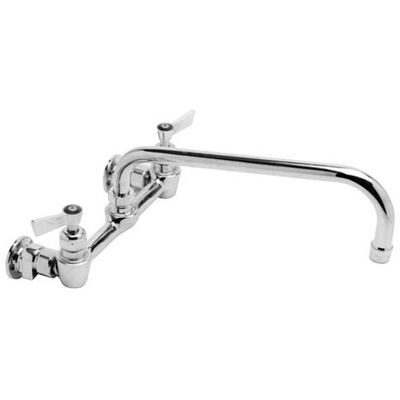Randell HDFLR0321 Wall Mounted Faucet 8" Ctr Wall 12" NOZ