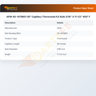 APW AS-1479801 Thermostat KX