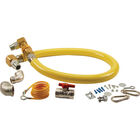 T&S Brass HG-4E-48SK Gas Hose Kit , 1" X 48", T&S