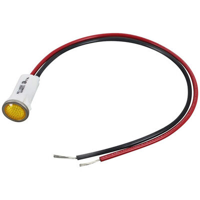 Ember Glo 263900 Fryer 1/2" Signal Light 250V, Amber