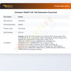 Champion 106467 5/8" DIA Dishwasher Pump Seal