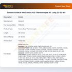 Garland 1019436 Oven Thermocouple 36" Long.20-30 MV 1900 Series H/D