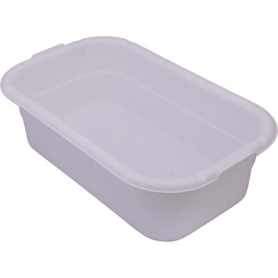 AyrKing B302 Plastic Lug W/Hole White 7.75" Deep