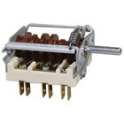 Lang 30304-09 Rotary Switch W/3/16" D-Stem, 6 Heat; 16A/250V